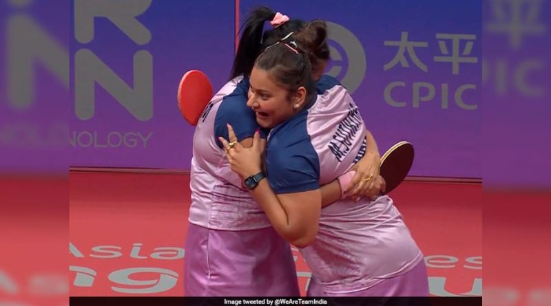 Asian Games, Table Tennis: Sutirtha-Aihika Reach Women's Double Semis, Assures At Least Bronze | Asian Games News