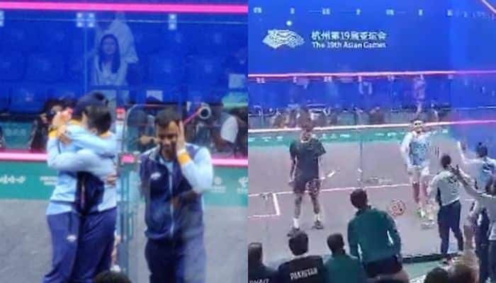 WATCH: Indian Squash Teams Celebration After Win Over Pakistan To Win Gold In Asian Games 2023 Goes Viral