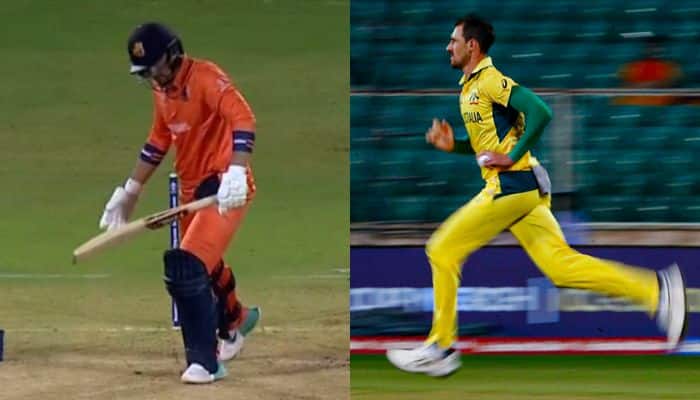 WATCH: Starc Takes Hat-Trick, Video Goes Viral; Fans Say, He Reserve Best For Cricket World Cup 2023