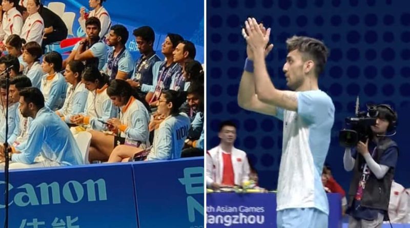 Asian Games 2023: Washington Sundar And Indian Cricket Team Support Badminton Players In Gold Medal Match Against China - Watch