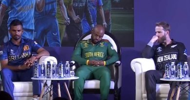 Cricket World Cup 2023: South Africa Captain Temba Bavuma Falls Asleep At Captains Day Meet, Pic Goes Viral