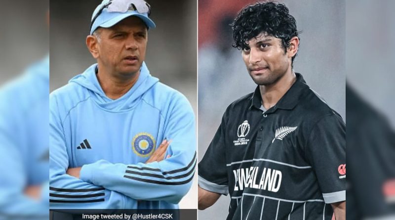 Cricket World Cup: 'Less Of Ra, More Of Chin': Rahul Dravid Cracks Joke On Himself While Praising NZ Sensation | Cricket News