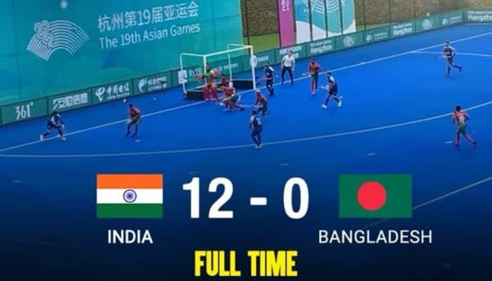 Indian Mens Hockey Team Dominates Bangladesh 12-0 To Secure Semifinal Spot