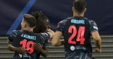 Julian Alvarez And Jeremy Doku Strike Late To Push Manchester City Past Leipzig | Football News