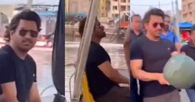 MS Dhoni Takes Boat Ride In Mumbai, Video Goes Viral - Watch