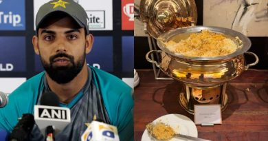 Shadab Khan Says Pakistans Fielding Slow Because Of Hyderabadi Biryani