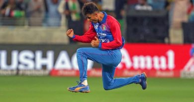 WATCH: Afghanistan spinner Mujeeb Ur Rahman Survives Nasty Tumble In Dharamsala, Coach Jonathan Trott Slams Outfield, Says THIS