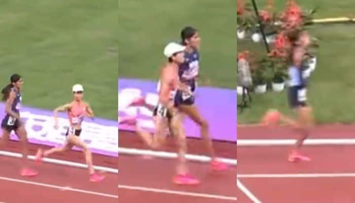 Watch: Parul Chaudharys Thrilling Finish - How She Lept Past In Last 15 Seconds To Win Women’s 5000m Gold