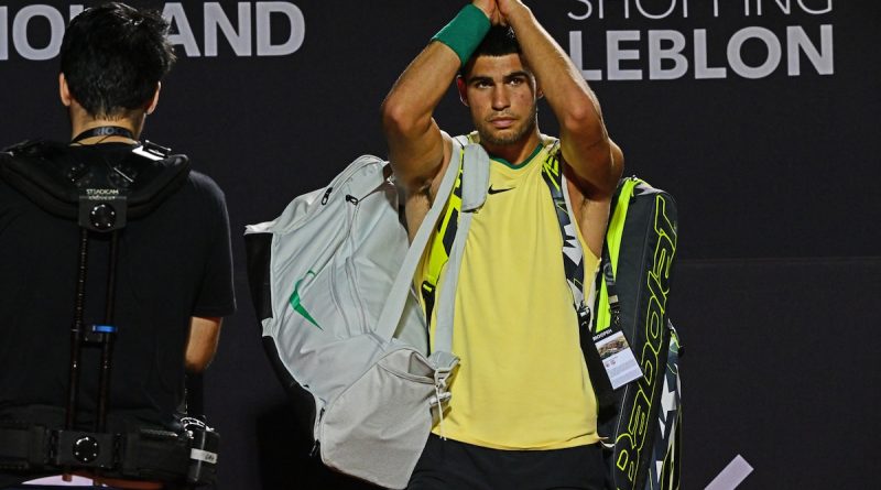 Ankle Injury Forces Carlos Alcaraz Out In First Round Of ATP Rio Open | Tennis News