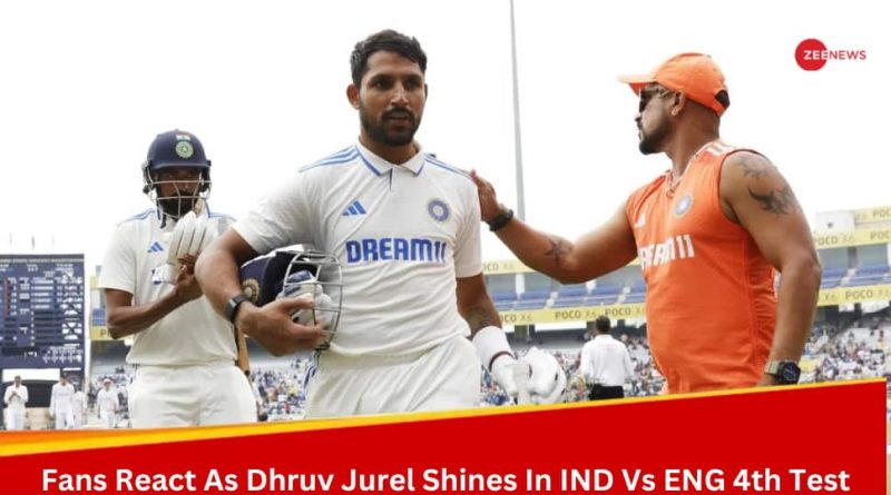 Dhruv Jurel Is The Real Jewel, Fans Go Crazy As Youngster Shines In India vs England 4th Test