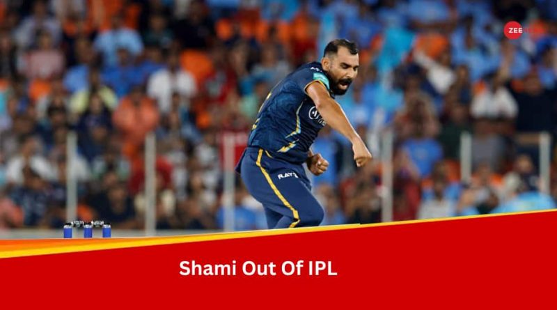 IPL 2024: Gujarat Titans Mohammed Shami Ruled Out Of Tournament Due To Ankle Injury, Says Report