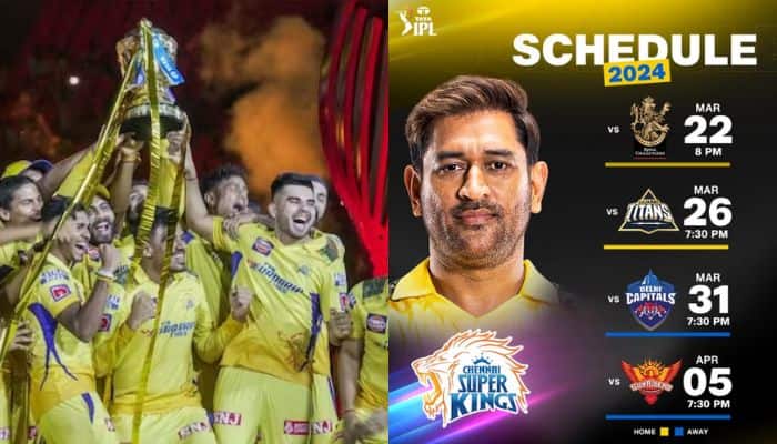 MS Dhonis Chennai Super Kings IPL 2024 Schedule: Full Fixtures, Dates, And Venues