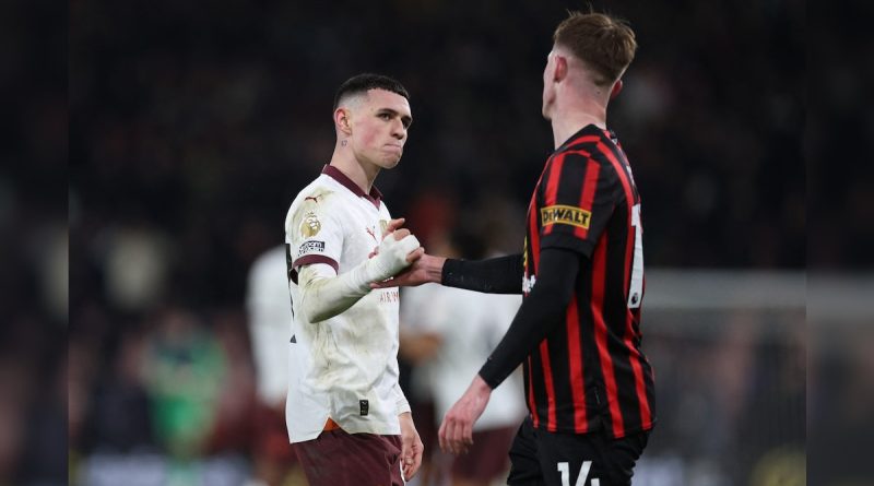 Phil Foden Strikes As Title Chasing Manchester City Beat Bournemouth | Football News