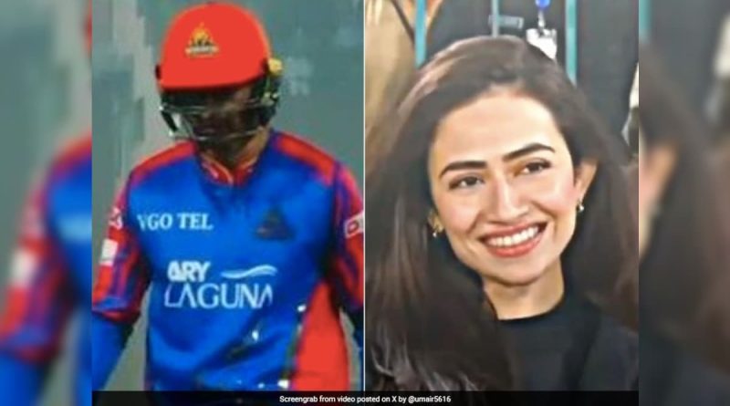 Sana Javed Attends Shoaib Malik's Pakistan Super League Match. Video Viral | Cricket News