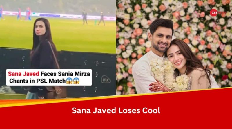 Shoaib Maliks Wife Sana Javeds ANGRY Reaction To Sania Mirza Chants During PSL Match Goes Viral; Watch