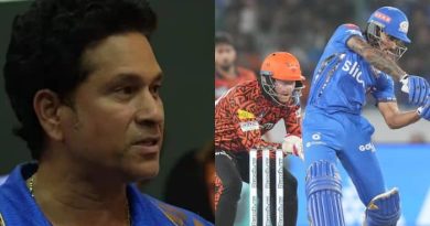 Clear-Cut Sign That..., Sachin Tendulkar Cheers Up Mumbai Indians Squad After Tough Fight Against Sunrisers Hyderabad Chasing 278 - Watch