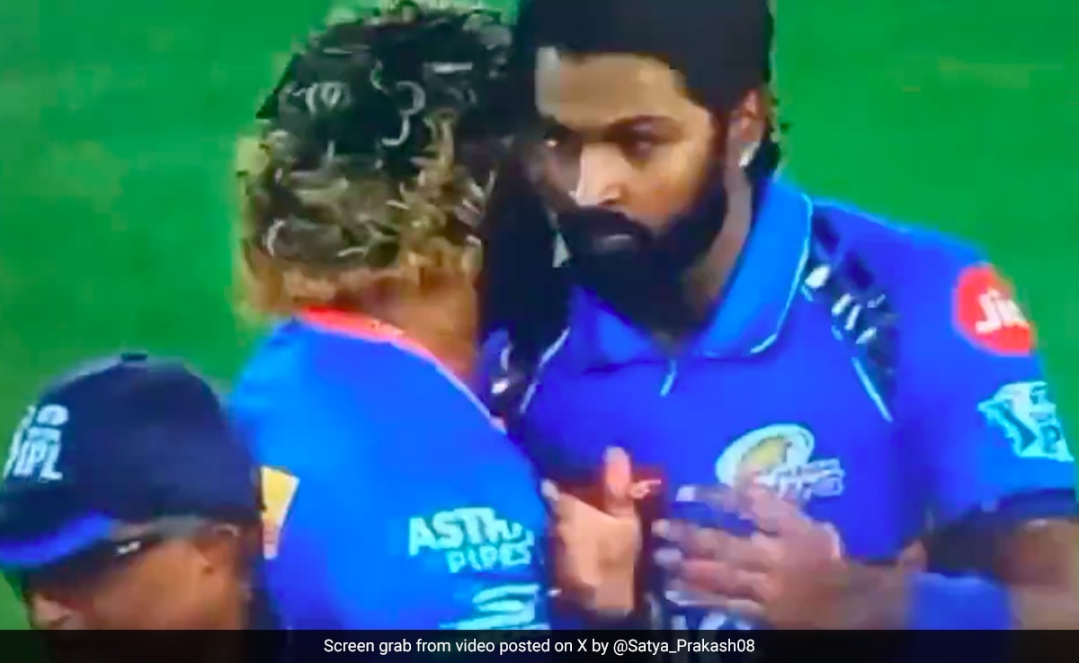 Did Hardik Pandya Push Lasith Malinga Away? Video Sends Social Media Into A Frenzy | Cricket News