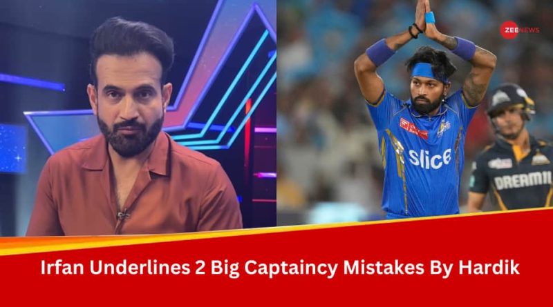 Hardik Pandya Rashid Khan Ko Face Nahi Karna Chahte The.., Irfan Pathan Brutally Analyses MI Captains Tactical Errors In IPL 2024 Loss To GT