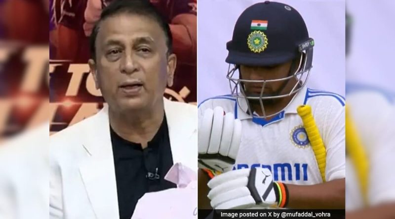 "I Am On 0": Unhappy Sunil Gavaskar Serves 'Don Bradman' Reminder To Sarfaraz Khan After Dismissal vs England | Cricket News