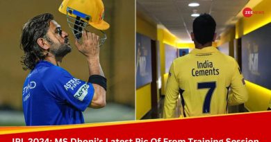 IPL 2024: Mahi Aa Raha Hai, CSK Share MS Dhonis Vintage Hair Look Pic From Training, See Viral Post Here