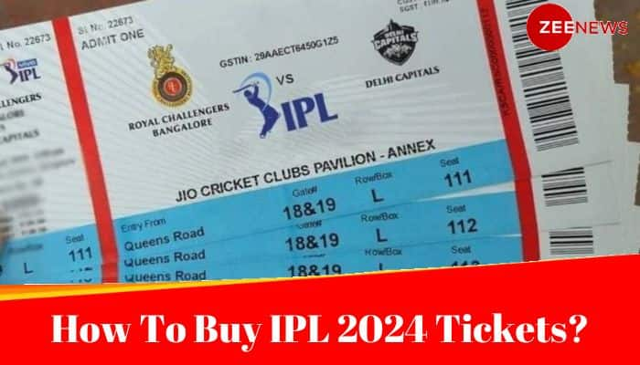 IPL 2024 Match Tickets: How To Buy DC, CSK, RCB, KKR,...Match Tickets Online? Check Step-To-Step Guide