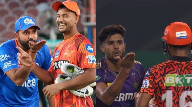 IPL 2024: अब रोहित शर्मा ने मयंक अग्रवाल को दिया फ्लाइंग किस, कुछ इस अंदाज में उड़ाया मजाक - India TV Hindi