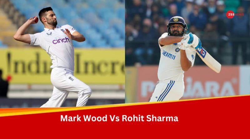 India vs England: Mark Wood Bowls 151 Kph Delivery To Rohit Sharma, India Captain Pulls It For Six In Style; Watch