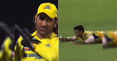 MS Dhoni Can't Help But Applaud CSK Star's Flying Catch Of David Warner In IPL 2024 Match. Watch | Cricket News