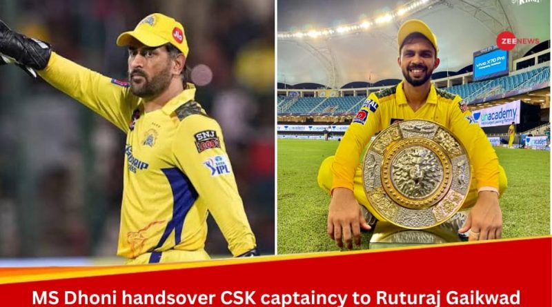 MS Dhoni Handsover CSK Captaincy To Ruturaj Gaikwad Day Before IPL 2024 Opener; Heres Why Thala Chose Young Batter For Role; Know Here