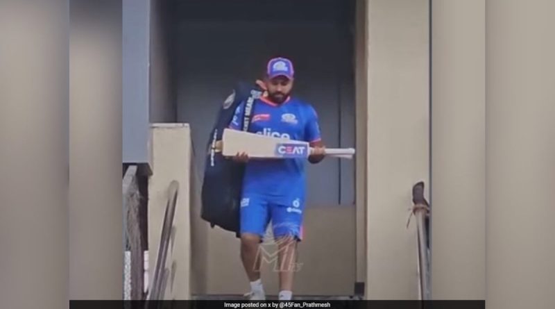 Mumbai Indians Stars' Rohit Sharma Posts Sets Social Media Abuzz | Cricket News