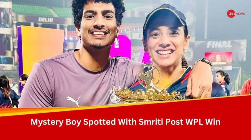 RCB Womens Captain Smriti Mandhanas Photo With Mystery Boy Post Winning WPL 2024 Goes Viral; Is He Her Boyfriend? Know Here