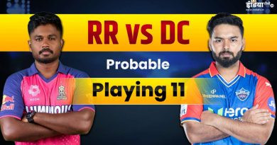 RR vs DC Playing 11 Prediction : इन ​प्लेयर्स को आज भी मौका मिलना मुश्किल, कैसी होगी टीमों की प्लेइंग इलेवन!  - India TV Hindi