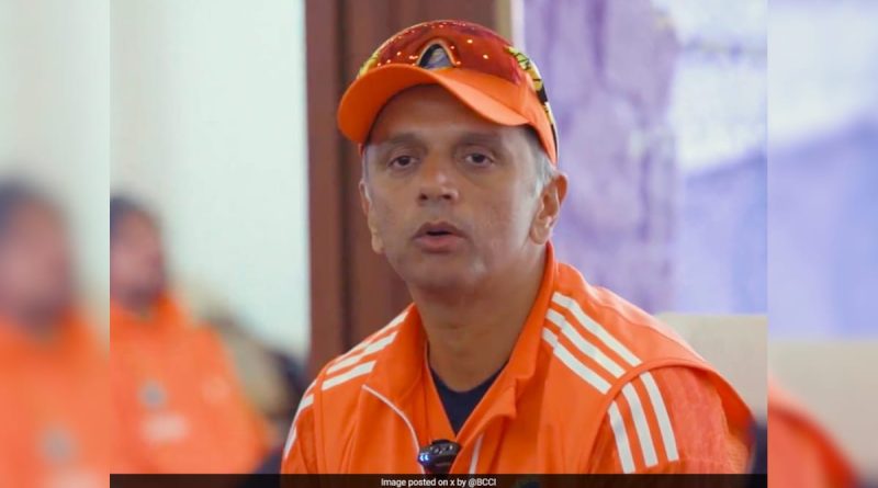 Rahul Dravid Delivers Revetting Parting Speech Before Players Dissipate For IPL 2024 | Cricket News