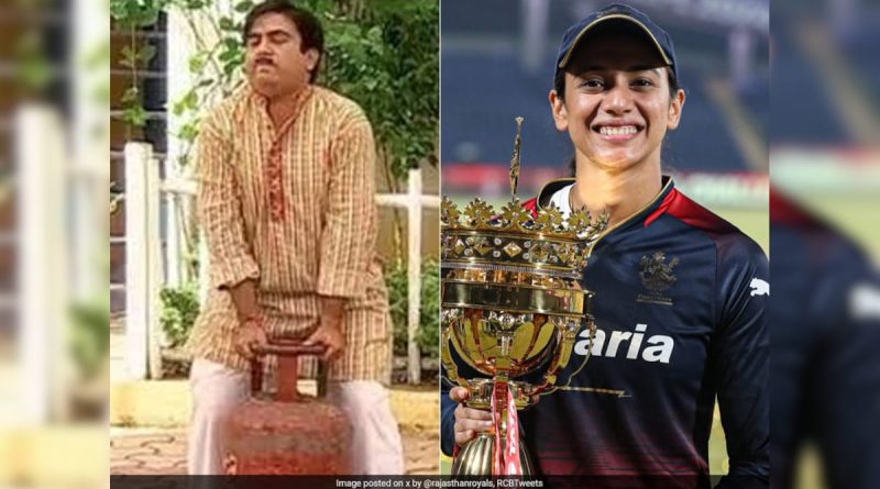 Rajasthan Royals' Jethalal Post Breaks The Internet As RCB Women's Team Wins WPL 2024 | Cricket News