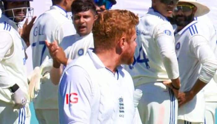 Sarfaraz Khan And Shubman Gill Fiery Sledging Against Jonny Bairstow During India vs England 5th Test At Dharamsala Goes Viral - Watch