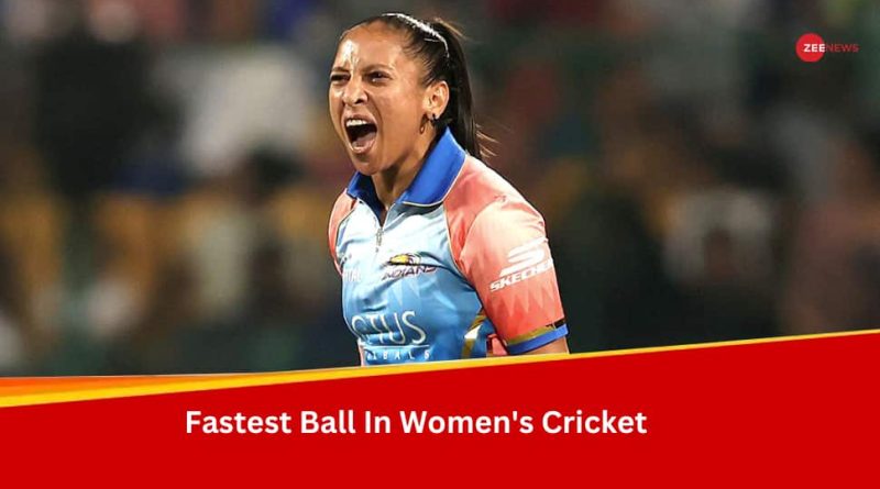 Shabnim Ismail Bowls The Fastest Delivery In Womens Cricket In WPL Match; Check How Quick It Is As Compared To Mens Cricket