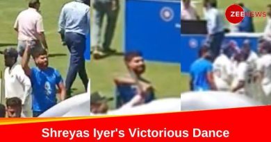 Shreyas Iyers Victorious Dance Amid Mumbais Ranji Triumph, Video Goes Viral - Watch