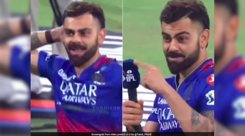 Virat Kohli Dances, Issues Warning With Cheeky Antics Before Presentation Ceremony. Video | Cricket News