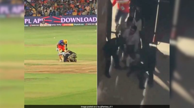 Virat Kohli Fan Thrashed By Security For Hugging RCB Star Mid-match? Fans Claim So In Viral Video | Cricket News