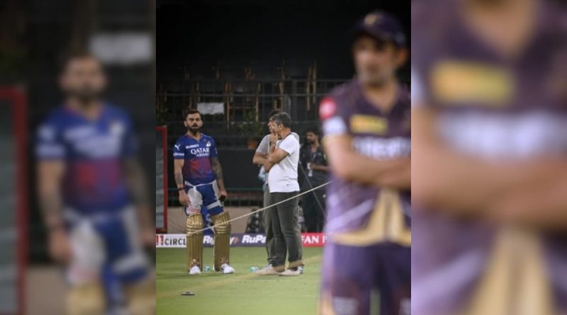 Virat Kohli Stares At Gautam Gambhir Ahead Of Mega IPL Clash. KKR Posts Photo That 'Hit Hard' | Cricket News