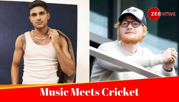 Watch: Shubman Gill Plays Cricket With Ed Sheeran, Video Goes Viral