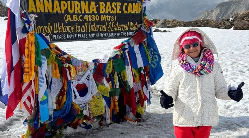 8-Year-Old Delhiite Scales Annapurna Base Camp | Other Sports News