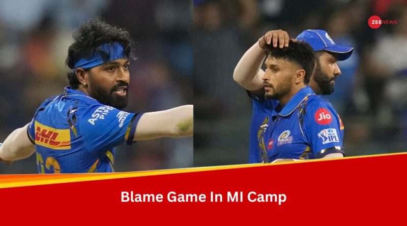 Blame Game In MI Camp After Third Straight Loss In IPL 2024; Hardik Pandya Asks Players To Show Discipline, Courage