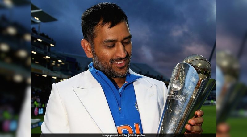 "Champions Trophy Not A Real Trophy": England Great On MS Dhoni's Last ICC Title | Cricket News