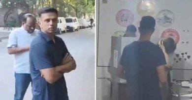 Dravids Simplicity Wins Hearts Again As Indias Head Coach Stands In Queue To Vote, Video Goes Viral - Watch