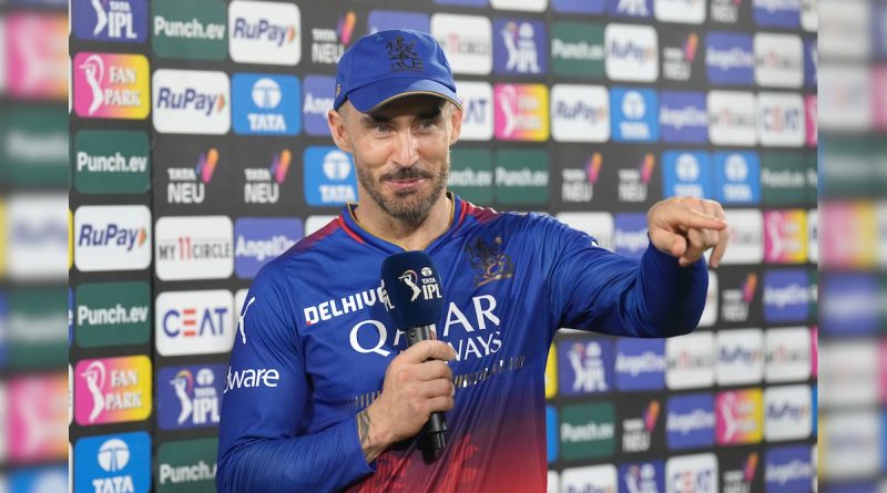 Faf du Plessis' Honest 'Virat Kohli Admission' On RCB Batting Unit's Performance | Cricket News