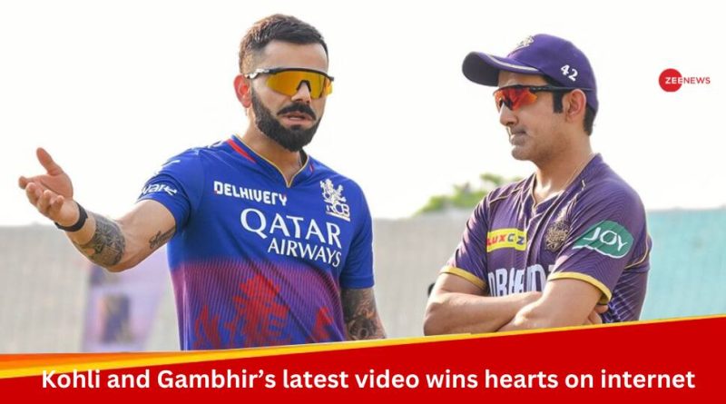 IPL 2024: Bromance Clip Of Virat Kohli, Gautam Gambhir Breaks Internet, Watch Viral Video Here