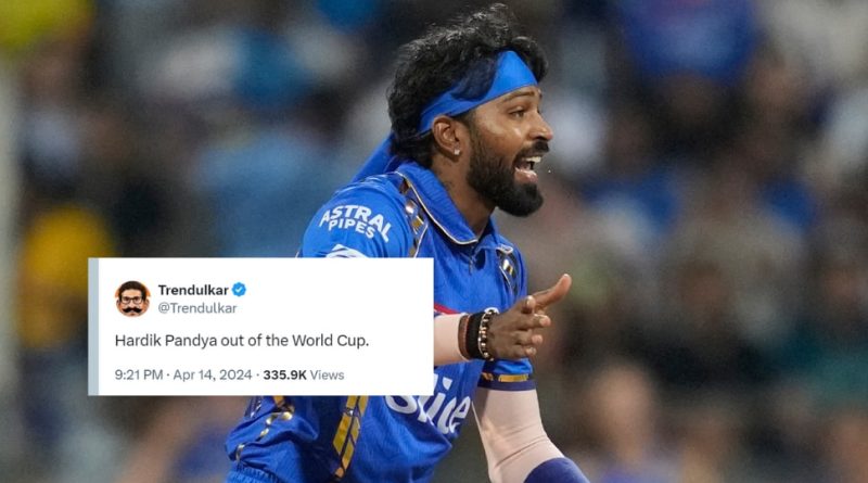 IPL 2024: Hardik Pandya BRUTALLY Trolled After MI Lose To CSK As Fans Ask For His Sacking As Captain