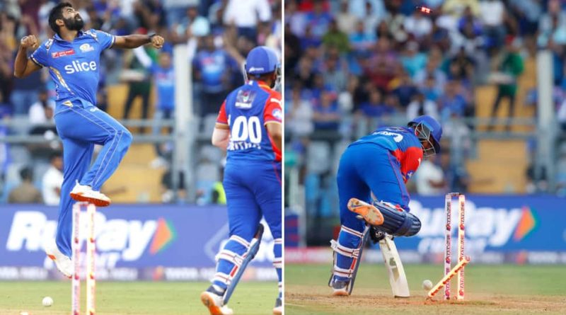 IPL 2024: Jasprit Bumrahs Sensational YORKER Leaves Prithvi Shaw Clueless During MI vs DC Match - WATCH