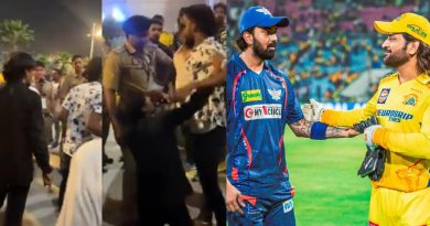 IPL 2024: Police Catches Fan Trying To Steal Match Ball Of LSG vs CSK, Video Goes Viral - WATCH